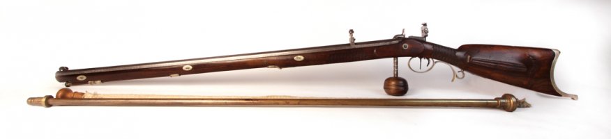 Perkussiongewehr Schweizer Bauart
